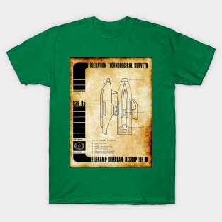 Federation Technological Survey NextGen Alien Weapon T-Shirt